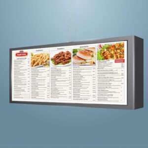 Panneau De Menu De Restaurant LED