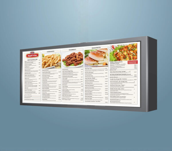 Panneau De Menu De Restaurant LED
